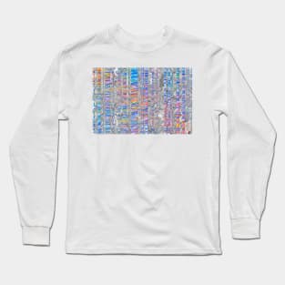 A Different Place - Original Abstract Design Long Sleeve T-Shirt